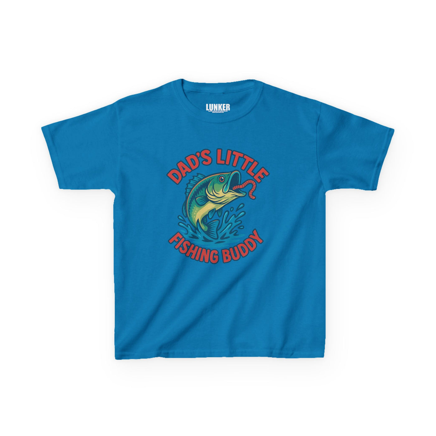 Dad's Little Fishing Buddy Kids Tee