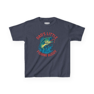 Dad's Little Fishing Buddy Kids Tee