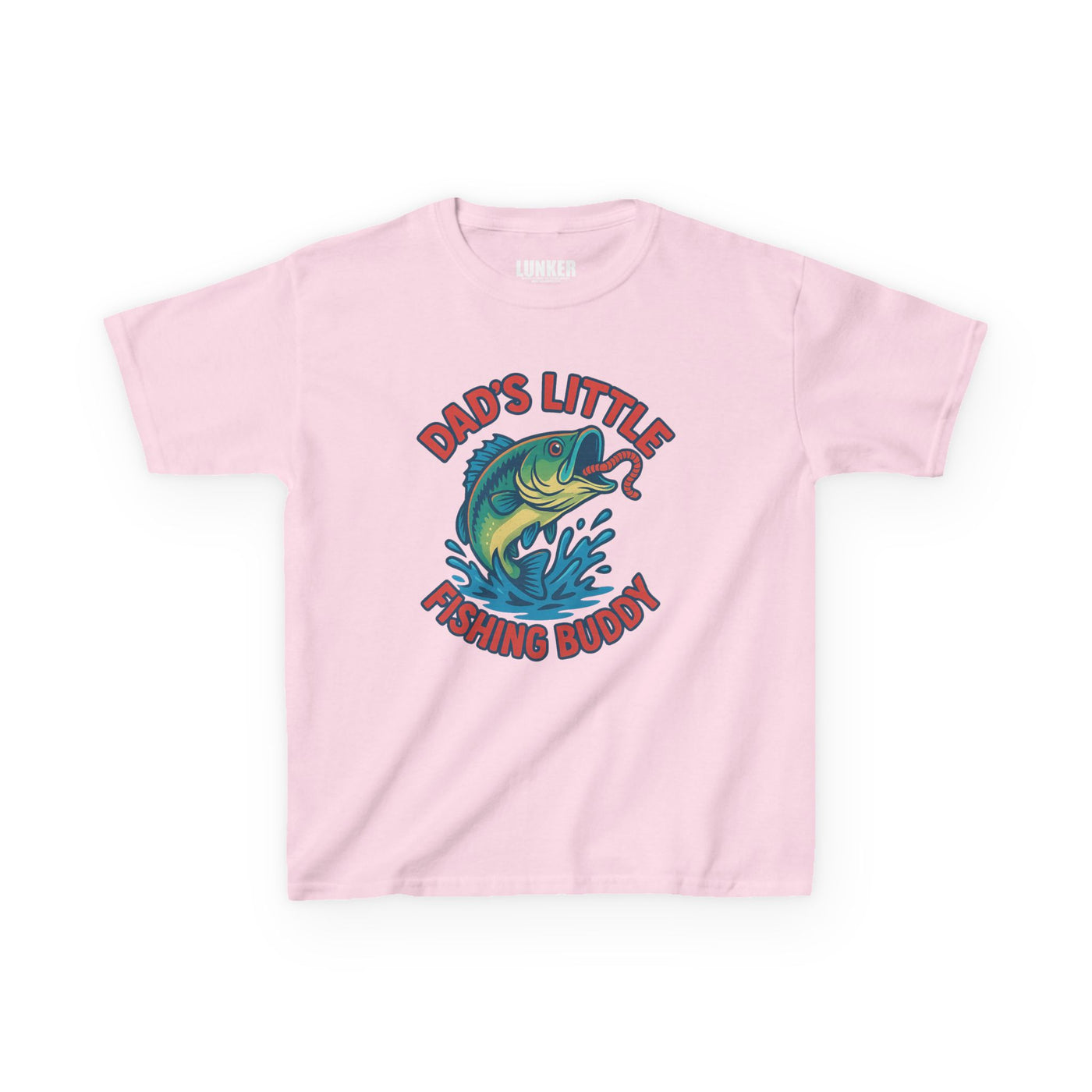 Dad's Little Fishing Buddy Kids Tee