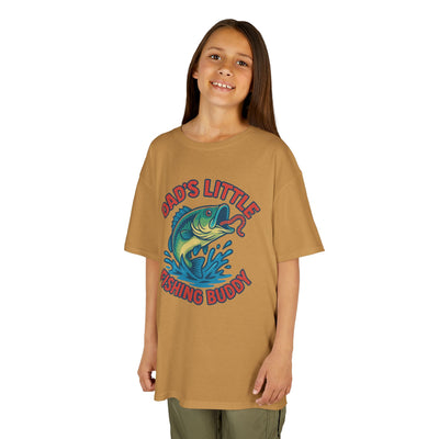 Dad's Little Fishing Buddy Kids Tee