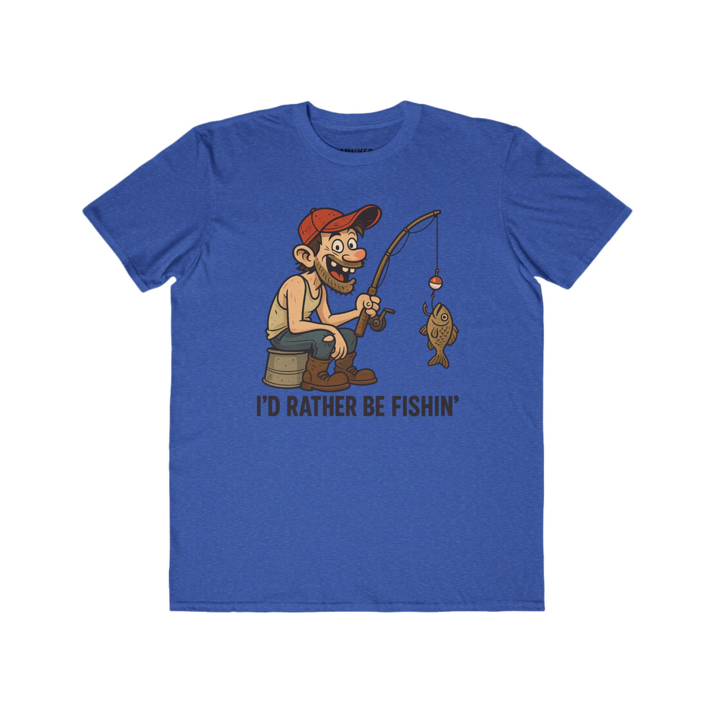 Id Rather be Fishin Performance T-Shirt