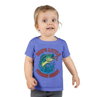 Dad's Little Fishing Buddy Toddler T-Shirt
