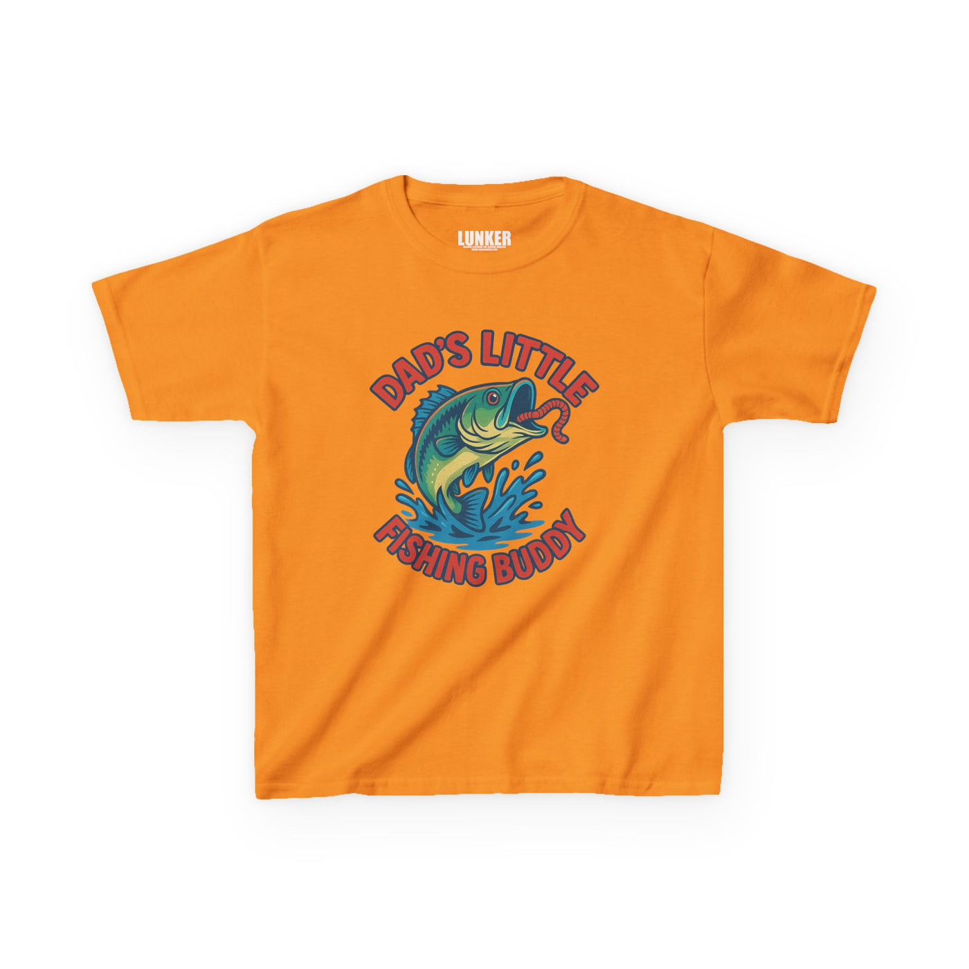 Dad's Little Fishing Buddy Kids Tee
