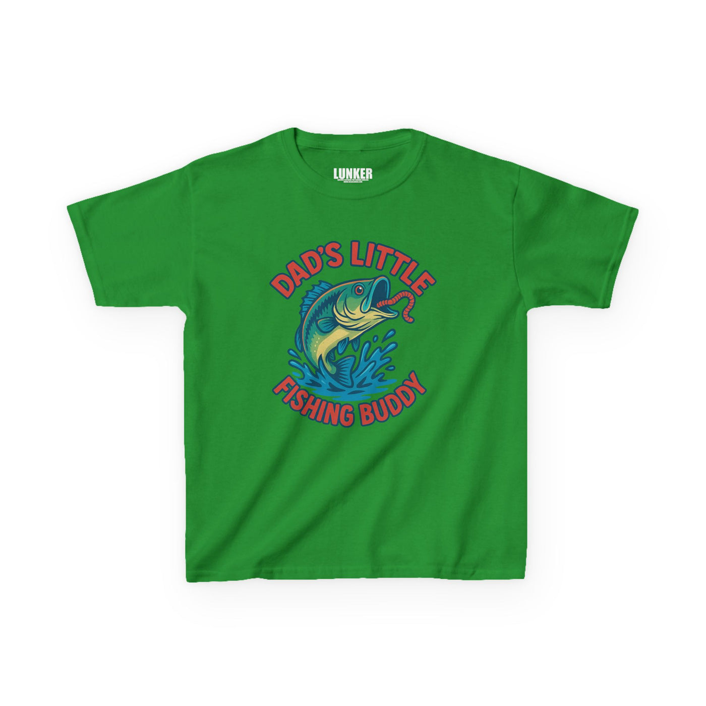 Dad's Little Fishing Buddy Kids Tee