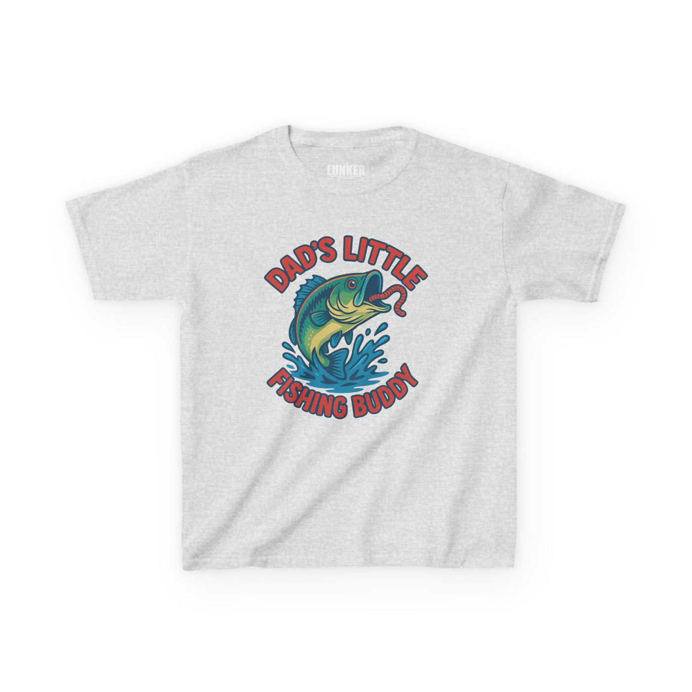 Dad's Little Fishing Buddy Kids Tee