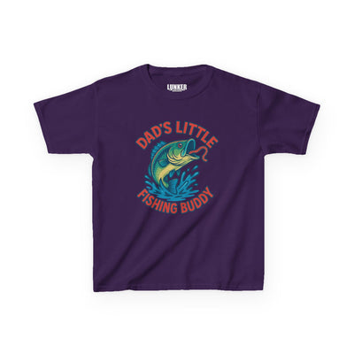 Dad's Little Fishing Buddy Kids Tee
