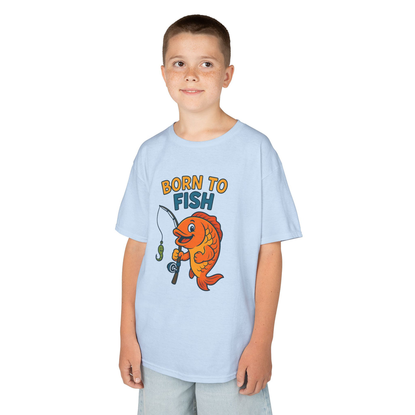Kids Born to Fish T-Shirt