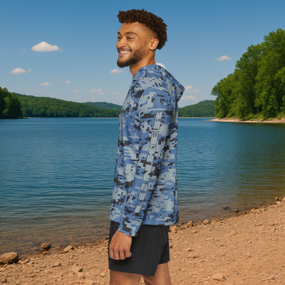 Lunker SPF-50 Hooded Performance Fishing Shirt - Lunker Camo