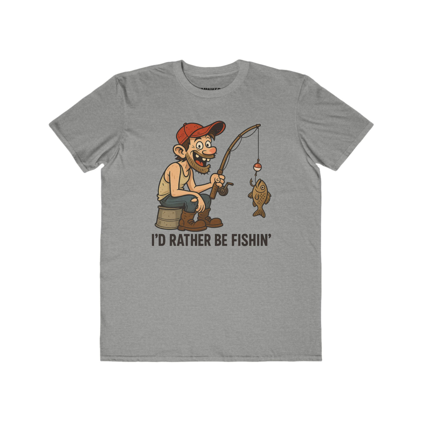 Id Rather be Fishin Performance T-Shirt