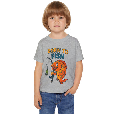 Toddler Fishing T-Shirt - Born to Fish