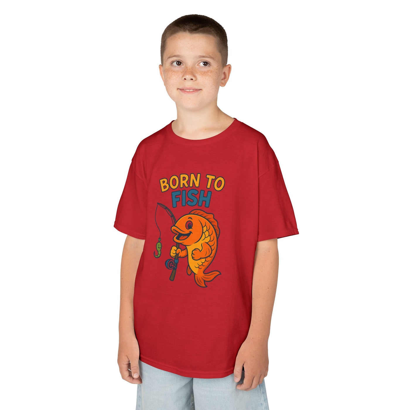 Kids Born to Fish T-Shirt