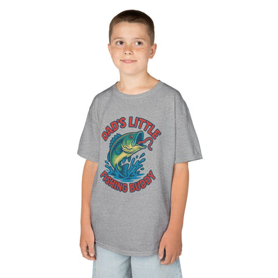 Dad's Little Fishing Buddy Kids Tee