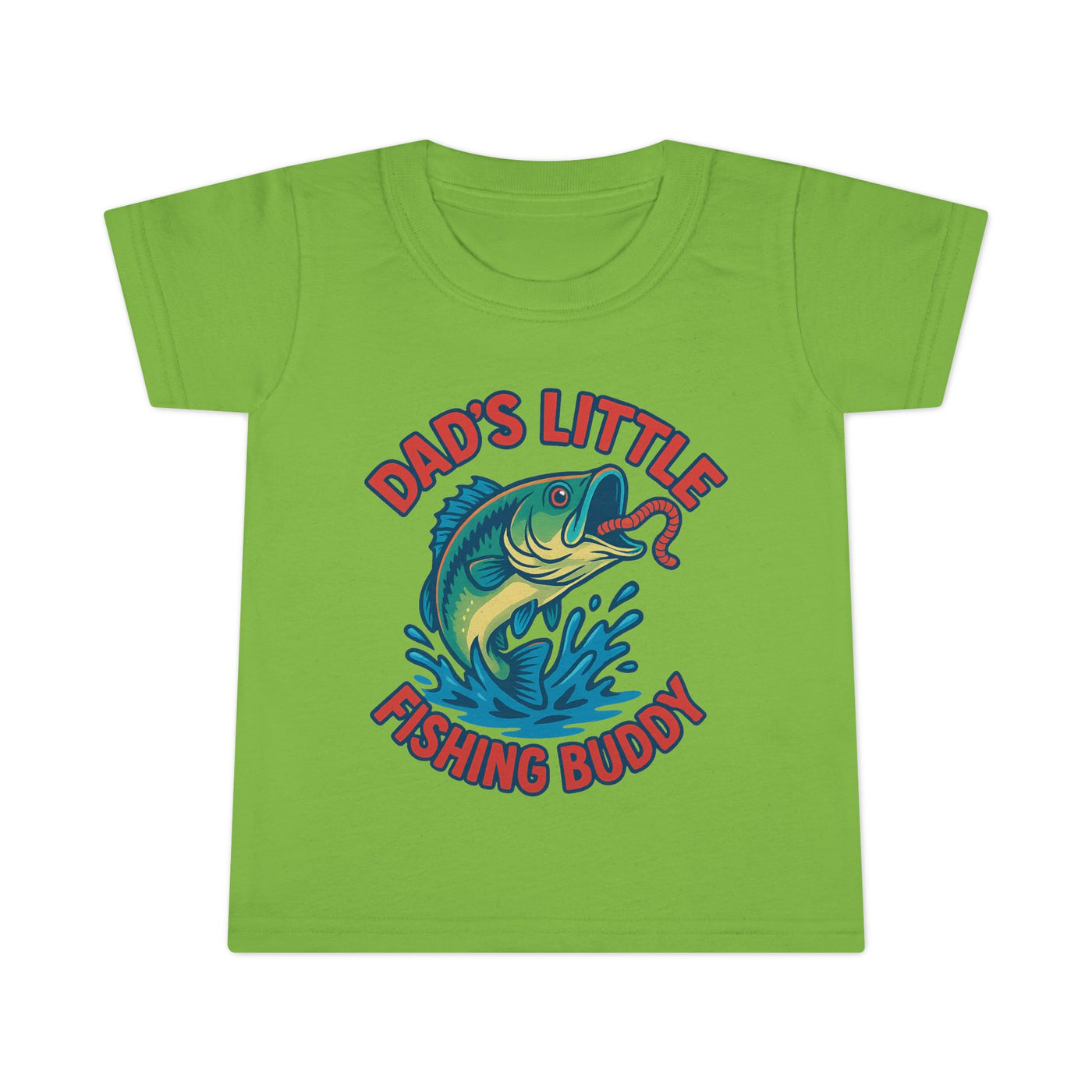Dad's Little Fishing Buddy Toddler T-Shirt