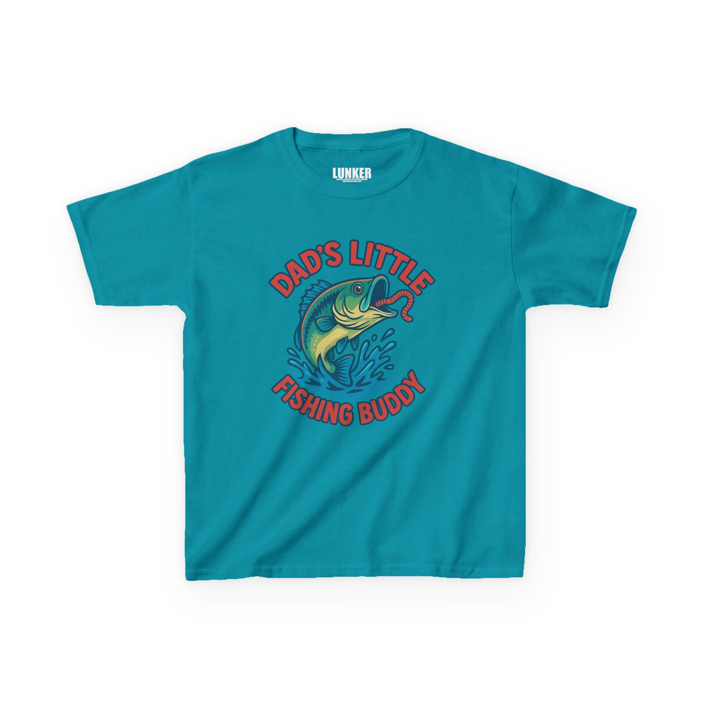 Dad's Little Fishing Buddy Kids Tee