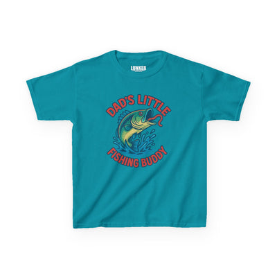 Dad's Little Fishing Buddy Kids Tee