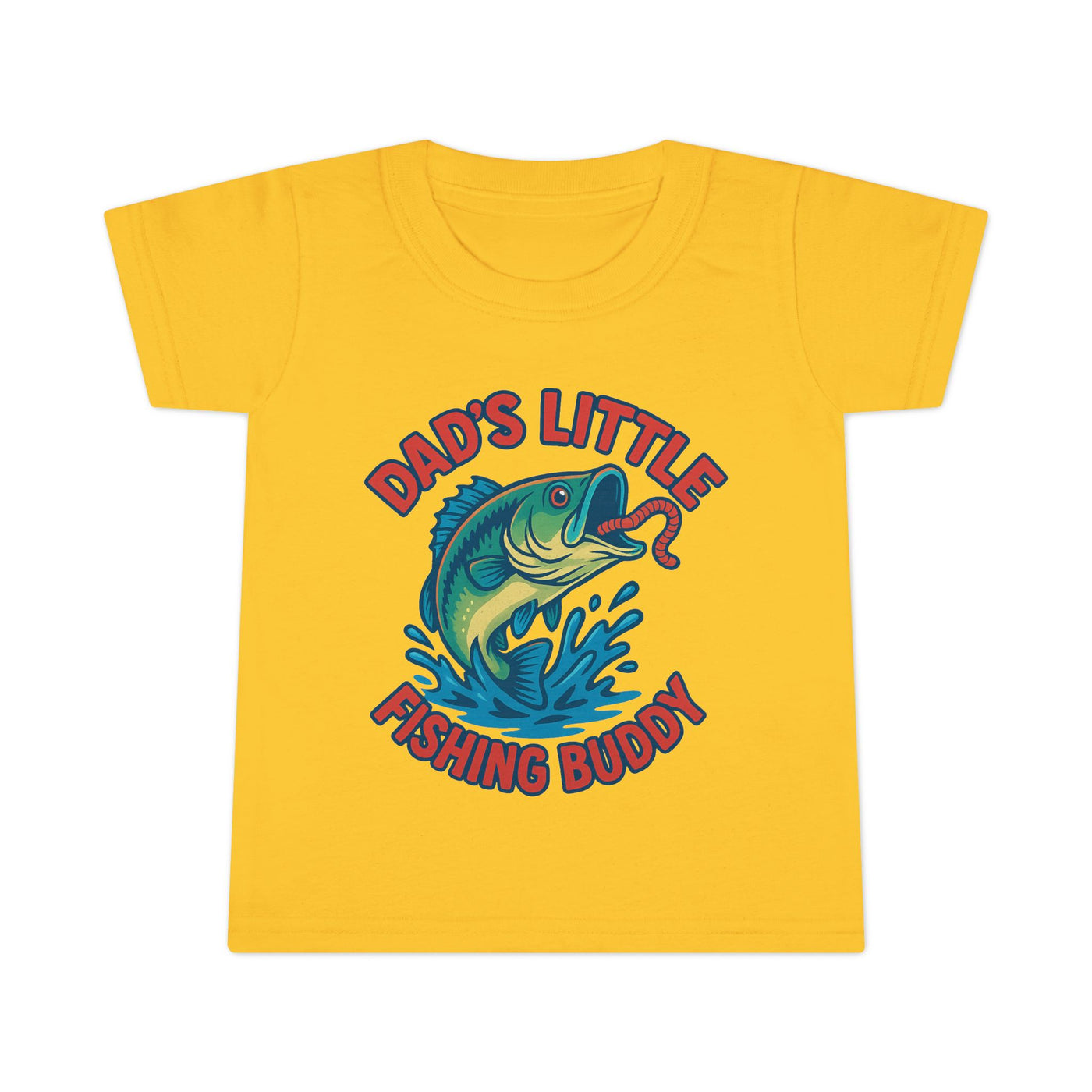 Dad's Little Fishing Buddy Toddler T-Shirt
