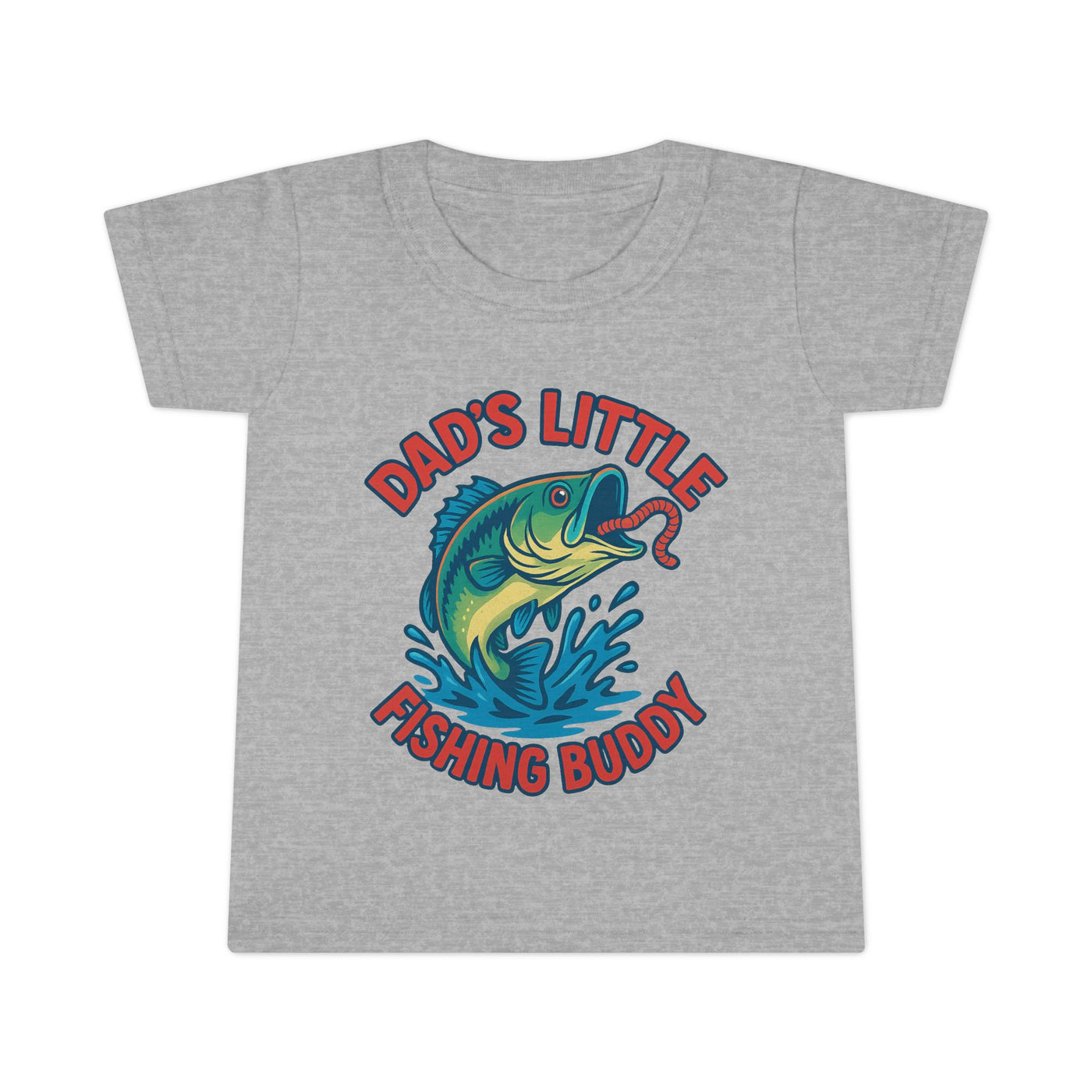 Dad's Little Fishing Buddy Toddler T-Shirt