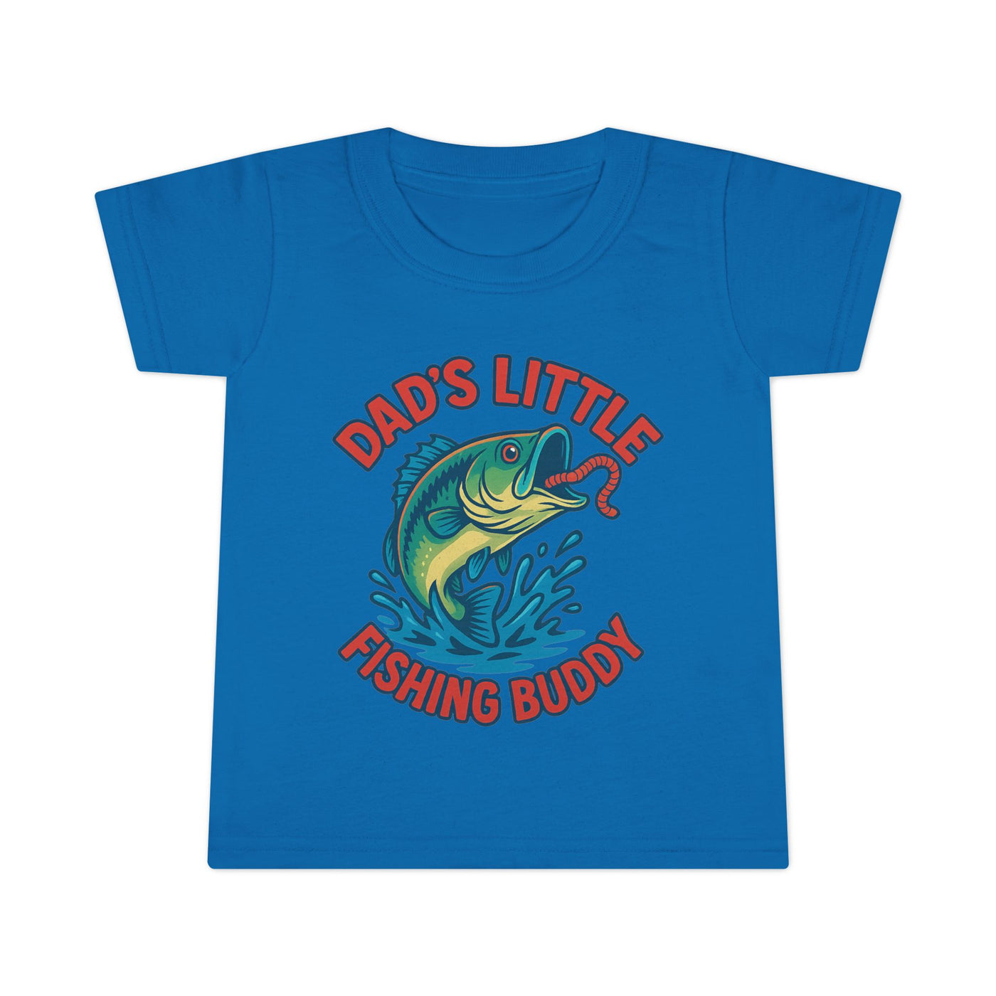 Dad's Little Fishing Buddy Toddler T-Shirt