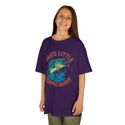 Dad's Little Fishing Buddy Kids Tee