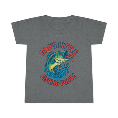 Dad's Little Fishing Buddy Toddler T-Shirt