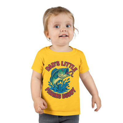 Dad's Little Fishing Buddy Toddler T-Shirt