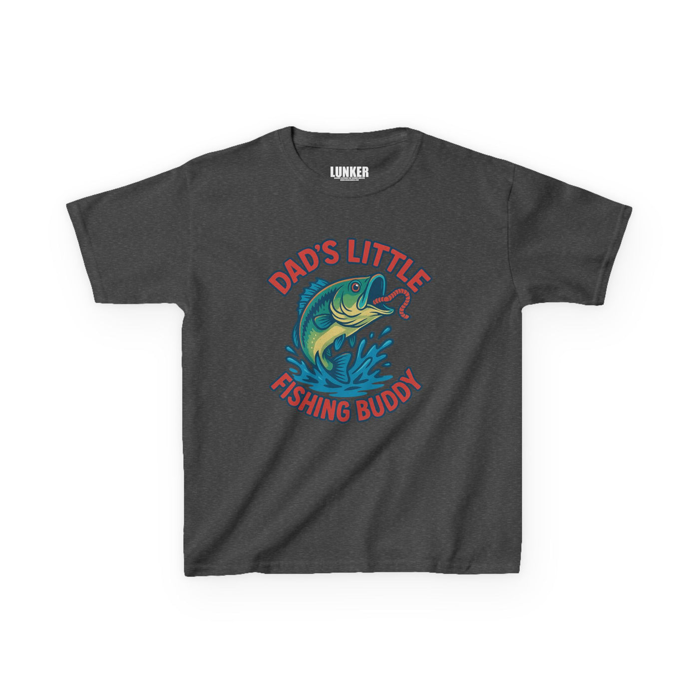 Dad's Little Fishing Buddy Kids Tee