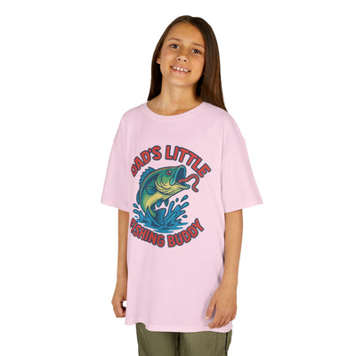 Dad's Little Fishing Buddy Kids Tee