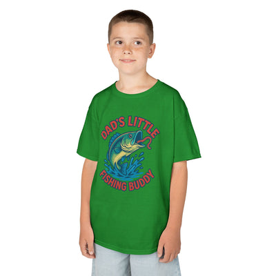 Dad's Little Fishing Buddy Kids Tee