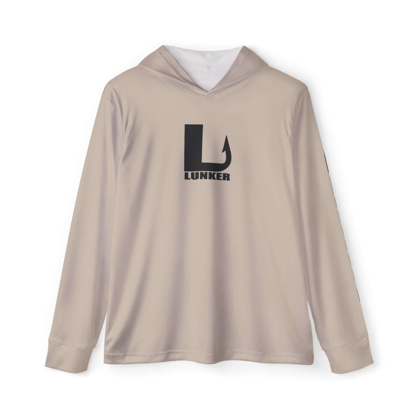 Lunker SPF-50 Hooded Performance Fishing Shirt - Sandstone