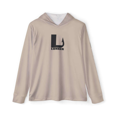 Lunker SPF-50 Hooded Performance Fishing Shirt - Sandstone